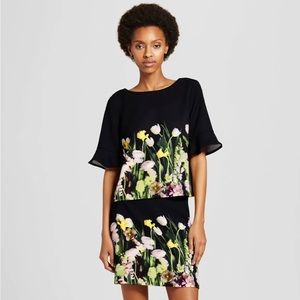 Victoria Beckham for Target Floral Top and Skirt set Size S